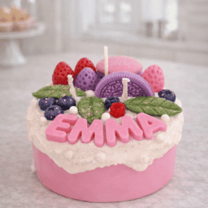 Berry Princess Cake desszertgyertya