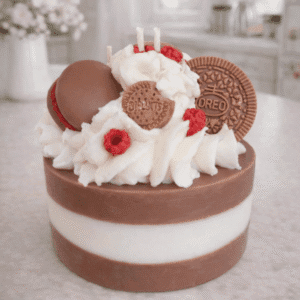Creamy Oreo Romance desszertgyertya