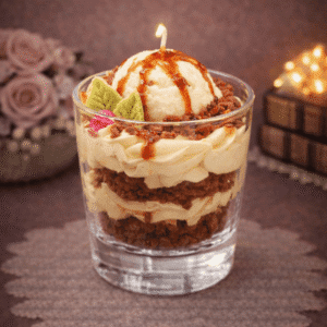 Golden Apple Crumble desszertgyertya