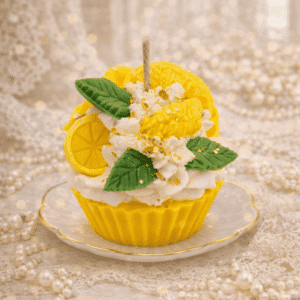 Golden Lemon Bliss desszertgyertya