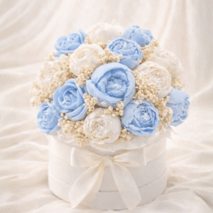 Powder Blue Bouquet gyertya