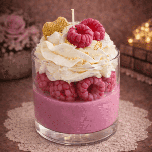 Velvet Raspberry Parfait desszertgyertya